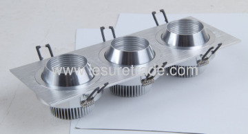 Led Ceiling Light 3x3x1w Oxeye Square Three In One 
