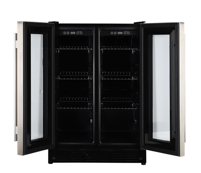 Multi-Zone Compressor cooling Wine Cooler WS-155WEB