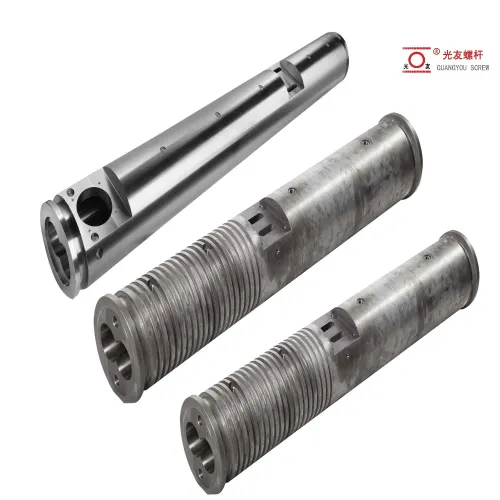 Parallel twin screw barrel para sa PVC compounding