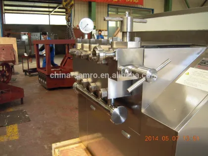 10T l/h flow Homogenizer for large dairy plant