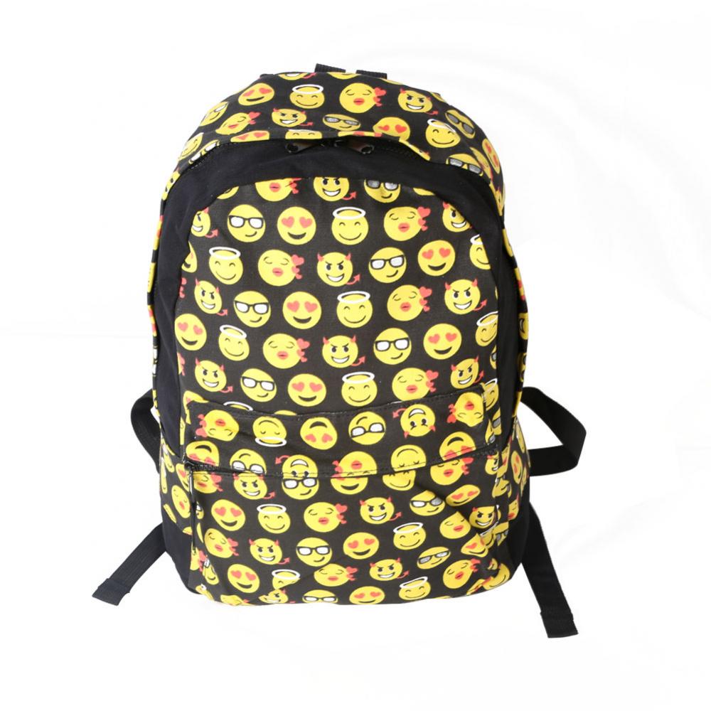 Emoji Backpack Rucksack beg sekolah