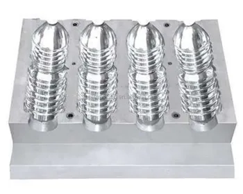 High-Quality Customized 4 Cavity Semi-Automatic Blow Molds Made in China According to Drawings