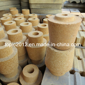 High Alumina Al2O3 65% Stopper End Bricks Factory Price