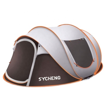 Luxury Large Dome Family Waterproof Folding 3-Room Camping Tent for 5-8 Persons