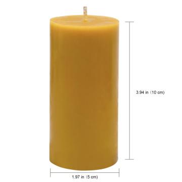 Beeswax Solid Pillar Candles Bulk