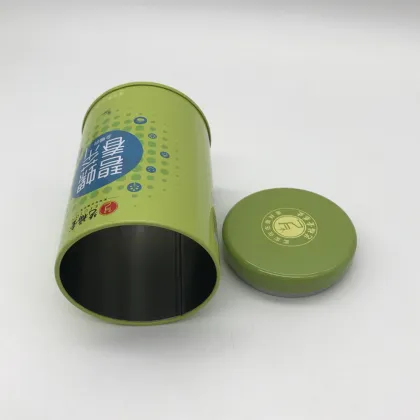 Green Tin Gift Box for Sale