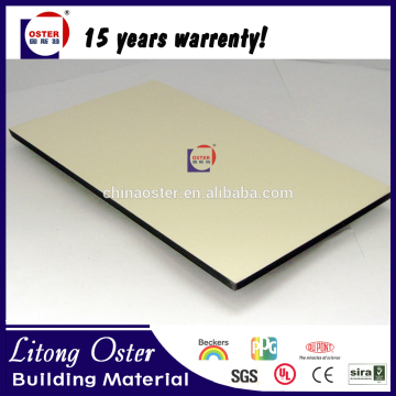 Apricot aluminum composite panels