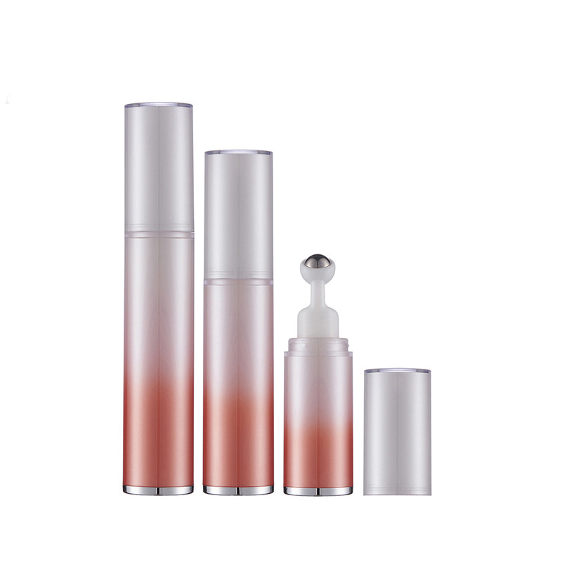 Skin Care Sérum d'œil vide avec roll roll Emballage Crème Cosmetic Airless Bottle 5 ml 10ml 15 ml