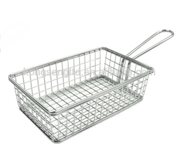 Stainless Steel Deep Mini Fryer Wire Basket