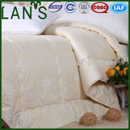 Jacquard fabric Chinese wool comforter