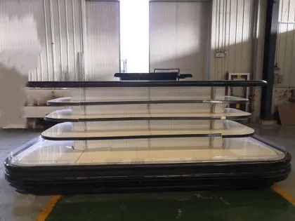 Commercial Refrigerator for Fruit and Vegetable Round Island Display