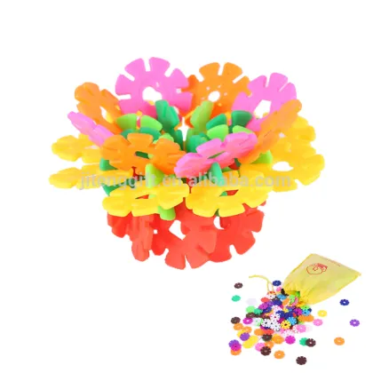 snowflake building blocks toys magformers wow set