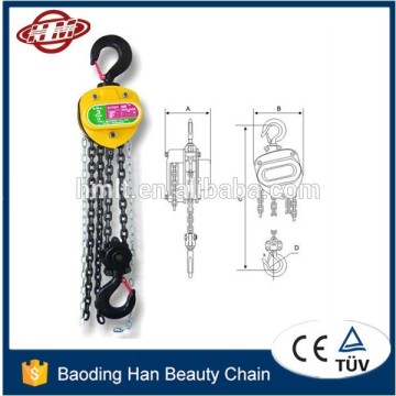 HS-VN type 20 ton manual chain blocks and hoists