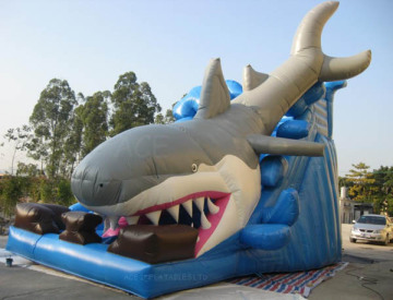 Top Quality Inflatable Shark/Fish Slide