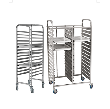 Kenya Stainless Steel Commercial Bakery Trolley for Restaurants and Bakeries