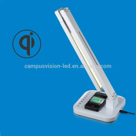 Table lamps with QI wireless charger touch timer USB port LED desk lamp