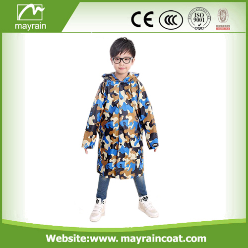 PVC Child Coverall Worker Overall Rainsuit