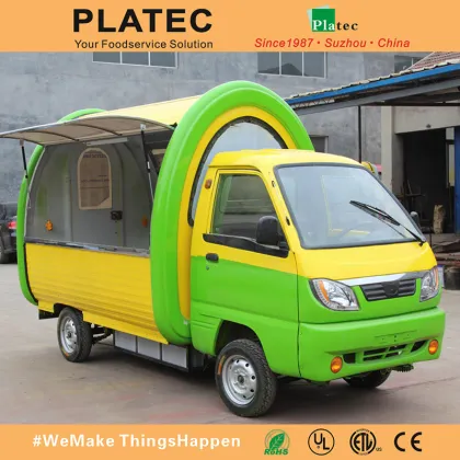 car food truck/hot dog food trailer/street food cart