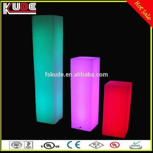 RGB Light Colors Changing LED Rectangular Column Lamp/LED Floorlamp/Glowing Lamp With Remote Control