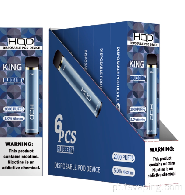 HQD King 2000 original Puffs