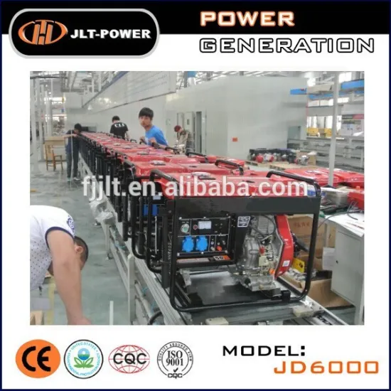 5000W rated power diesel generator JD6000