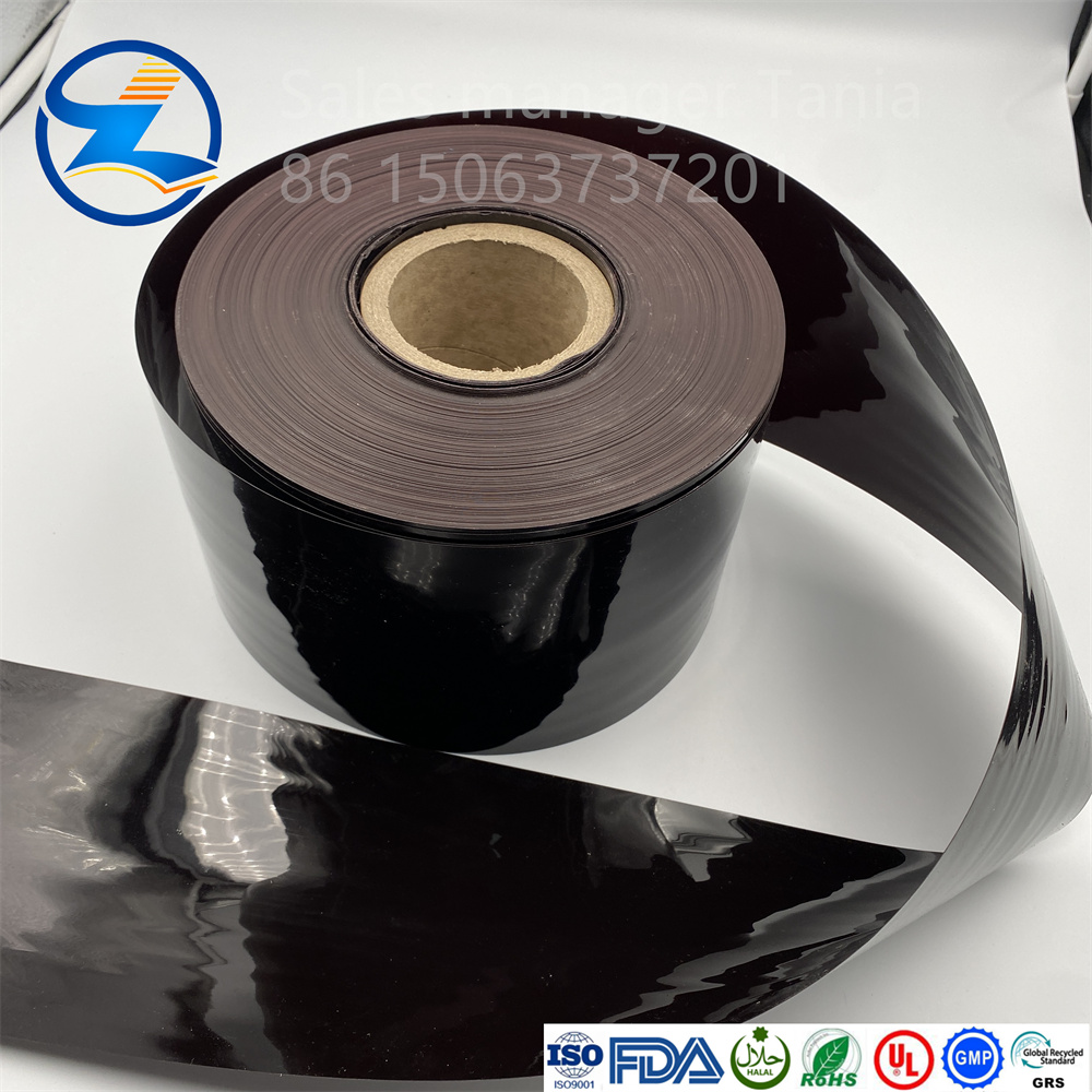 Brown Opaque Pharmaceutical Pvc Film 3 Jpg