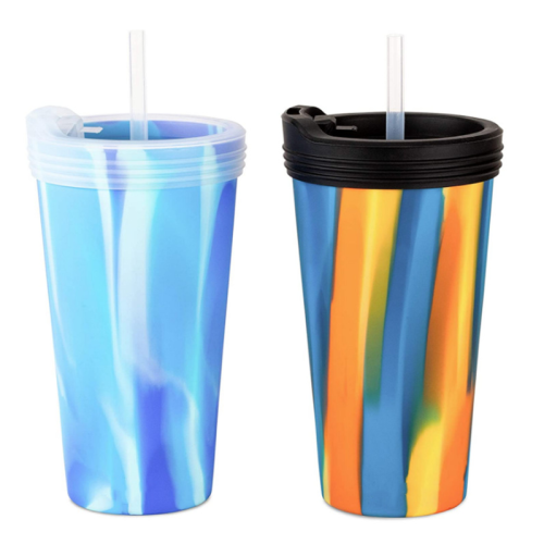 Anpassad grossist Silikon vinglas Drink Cup