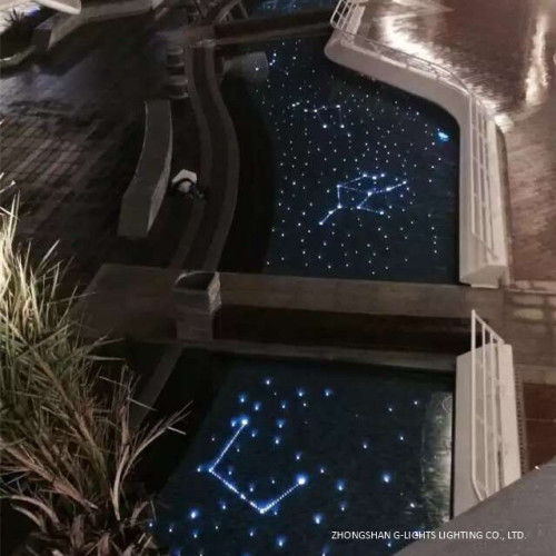 Luce della piscina della stella della costellazione del centro commerciale