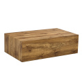 Elegant Square Coffee Table in Modern Nordic Style