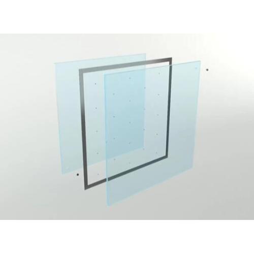 12.4mm vidros a vácuo Redução de ruído Vácuo vidro vidro