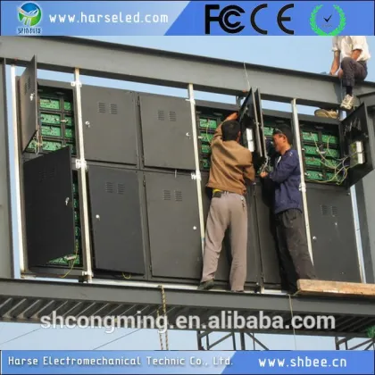 China best price outdoor p10 led display vision screen details
