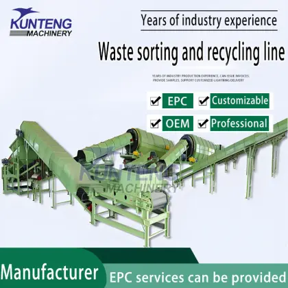 Customizable Waste Treatment Machinery Line