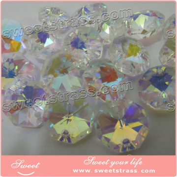 round crystal AB sew on stone for garment,sew on glass factory,glass crystal