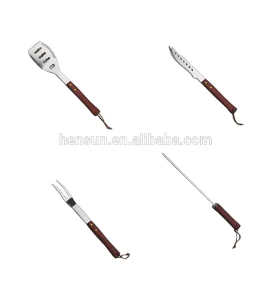 BBQ Accessories Camping Gift Set with Skewers
