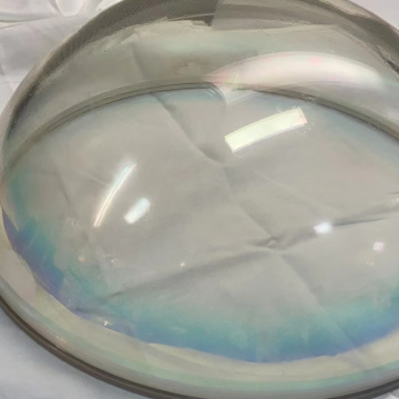Lente dome zns de vidro óptico personalizado OEM