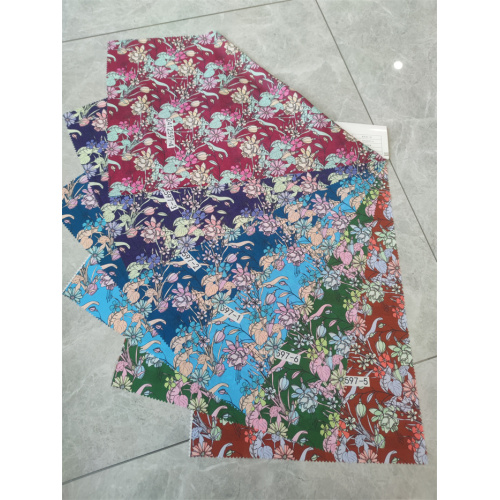 Smoothly 100% Polyester Digital Print Korean Silk Fabric