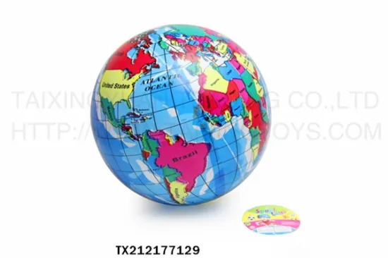 Educational 9/10 Inch Inflatable Globe/Tellurion Color Print Ball Kids Toys