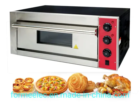 Baking Oven 4.2kw Bakery Electric Oven 1 Deck 1 Tray Commercial Pizza Oven