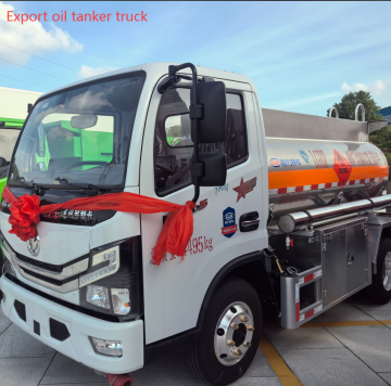 Customized oil tanker truck