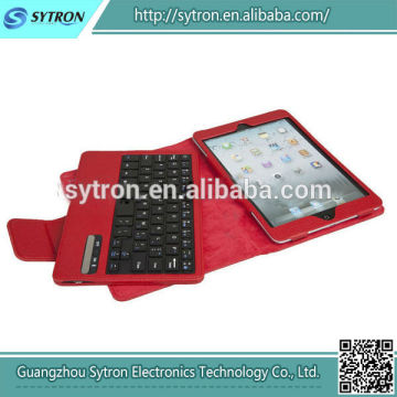 High quality wholesale cheap wallet style mobile phone leather keyboard case