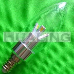 Dimmable Led Light Bulb 360 Degree 5630 Smd Candle Light 50,000 Hours 3w Hl-s1-3w-1