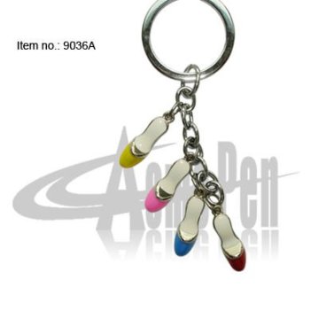 Shoes style Key Ring Pen Ornament for gift set