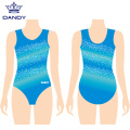 Ombre diamante gymnastik trikot