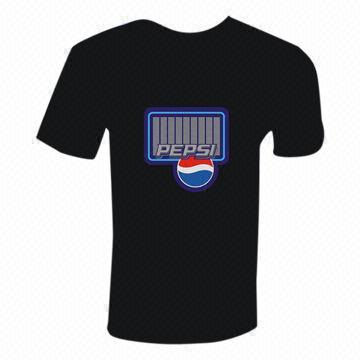 Equalizer EL T-shirt with 4 AAA or 2 AAA Battery Packs, Customized Designs Available