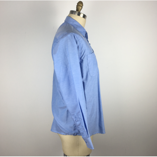 sky Blue long sleeve breathable Brushed shirt