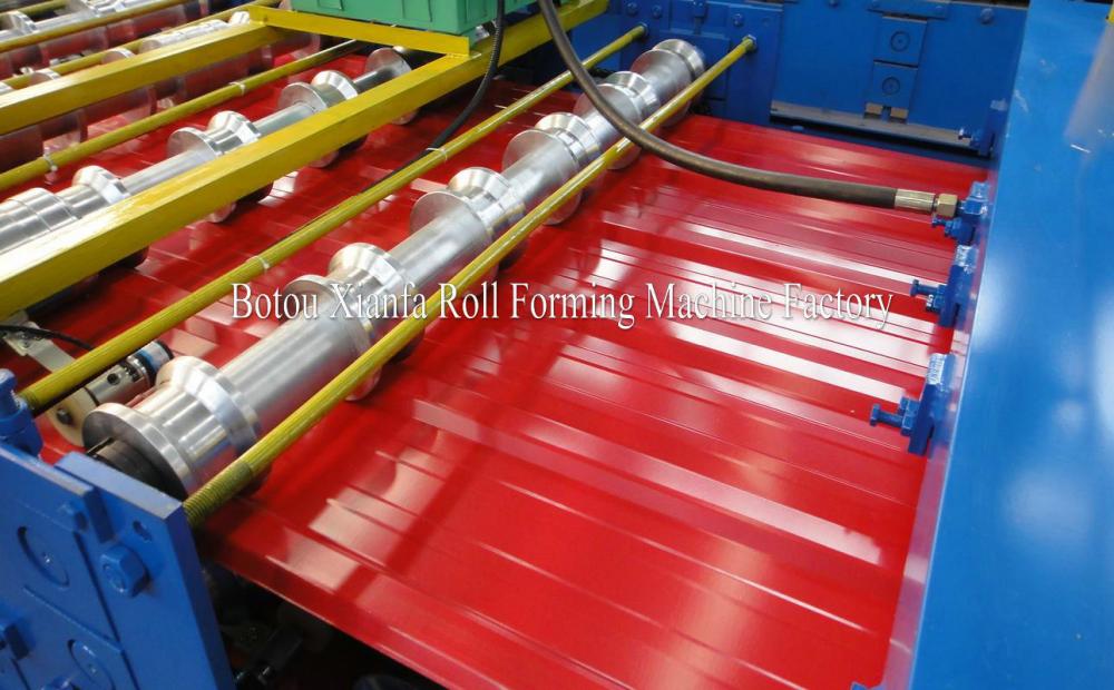 Corrugated and Ibr Double Layer Roll Forming Machine