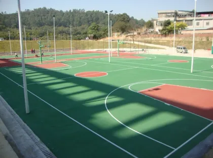 Elastic Acrylic Basketball Court Floor Coating