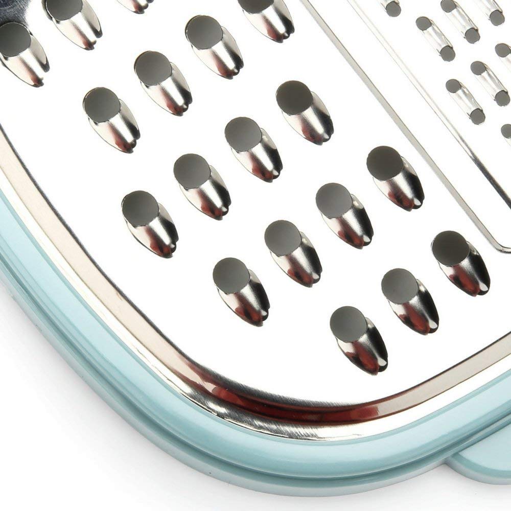 Stainless Steel vegetable cheese box grater with container