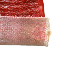 Red PVC Rękawiczki powlekane Terry Ręcznik