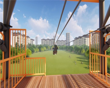 Kids Park Playground Adventure: Outdoor/Indoor Climbing Ropes Course for Both Kids and Adults
